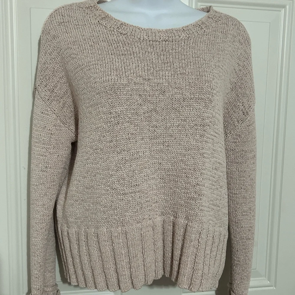 J. Crew Women's Tan Crew Neck Sweater